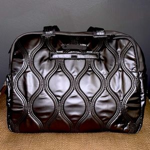 METALLIC AVIATOR TOTE!!!!!!Never Used😍🤍😍NWOT🤍💎🤍💎🤍